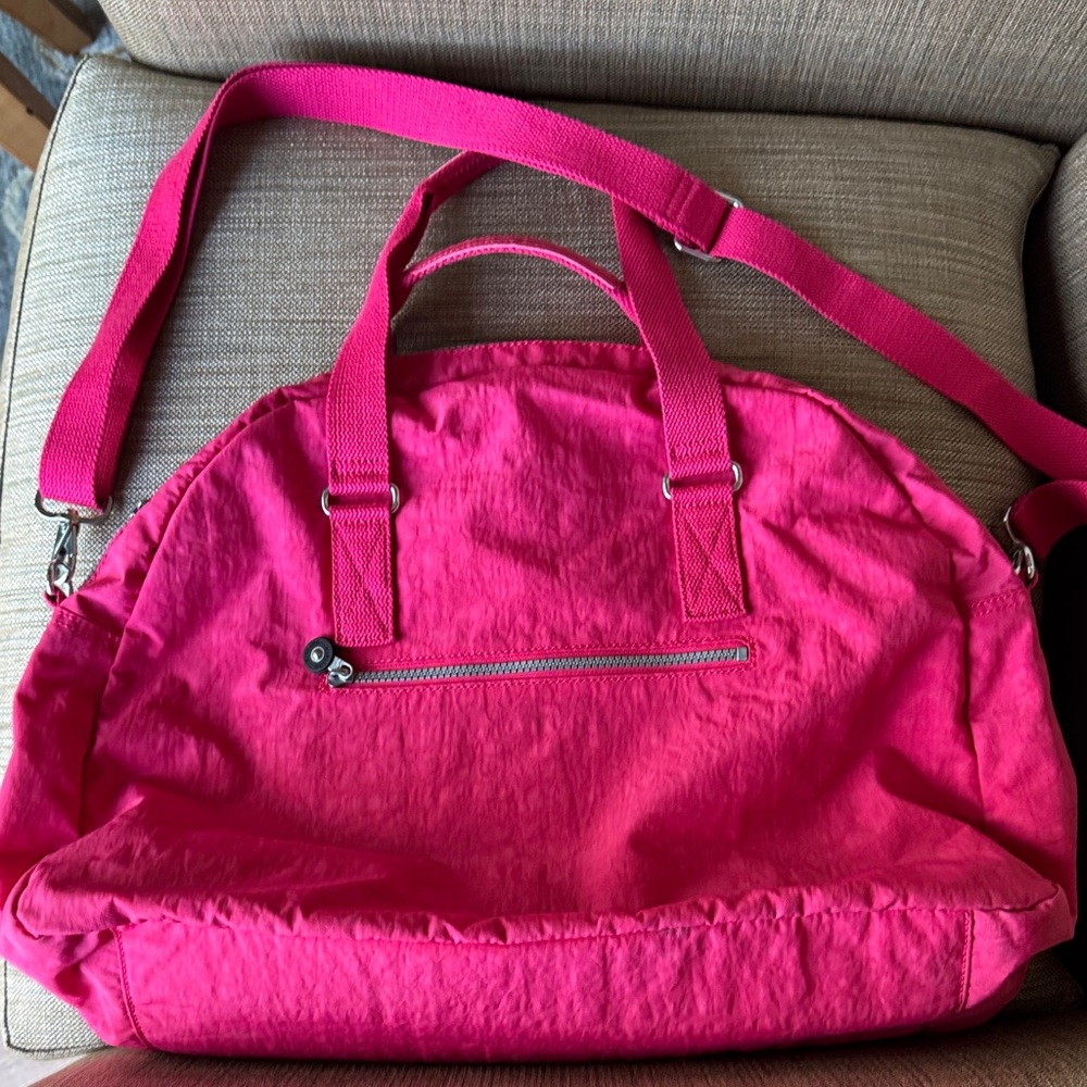 Kipling Hot Pink Travel Bag - Picture 3 of 10